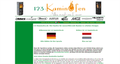 Desktop Screenshot of 123-kaminofen.de