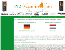 Tablet Screenshot of 123-kaminofen.de